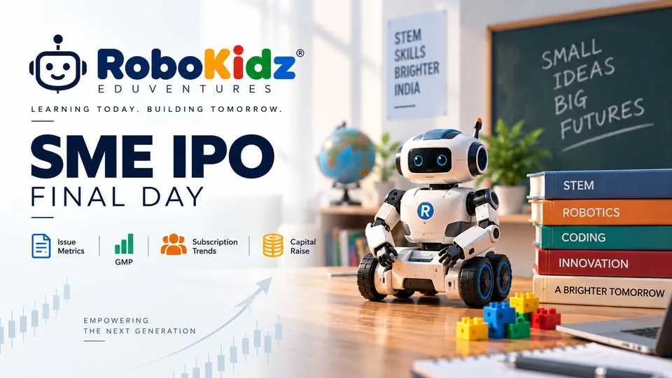 Robokidz Eduventures SME IPO Final Day: Issue Metrics, GMP & Capital Allocation